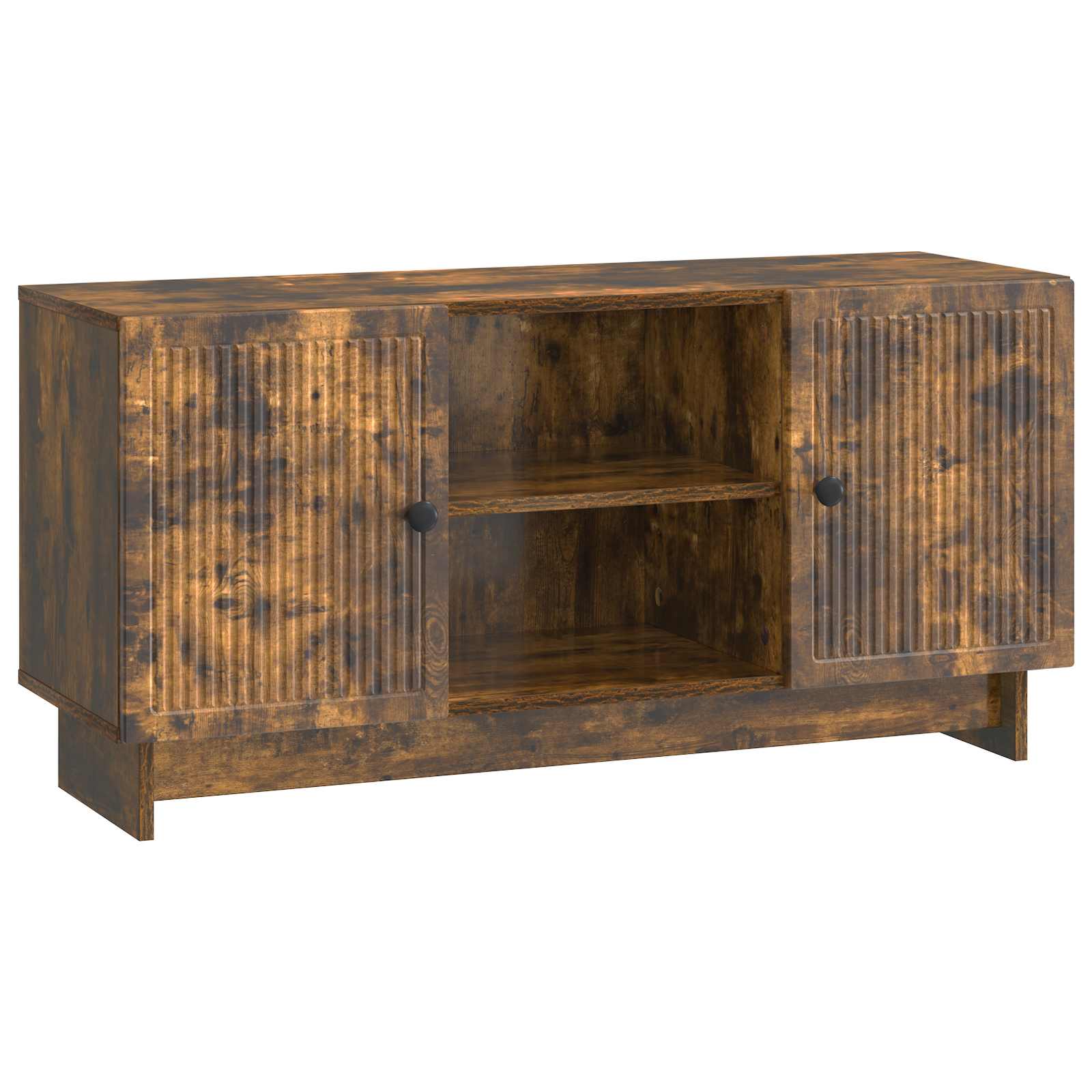 vidaXL Szafka pod telewizor 102 x 34,5 x 50 cm Dąb wędzony