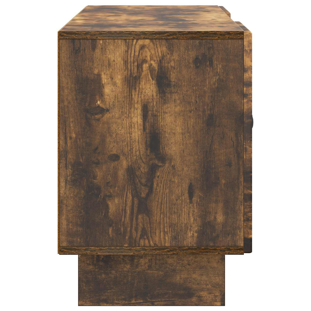 vidaXL Szafka pod telewizor 102 x 34,5 x 50 cm Dąb wędzony