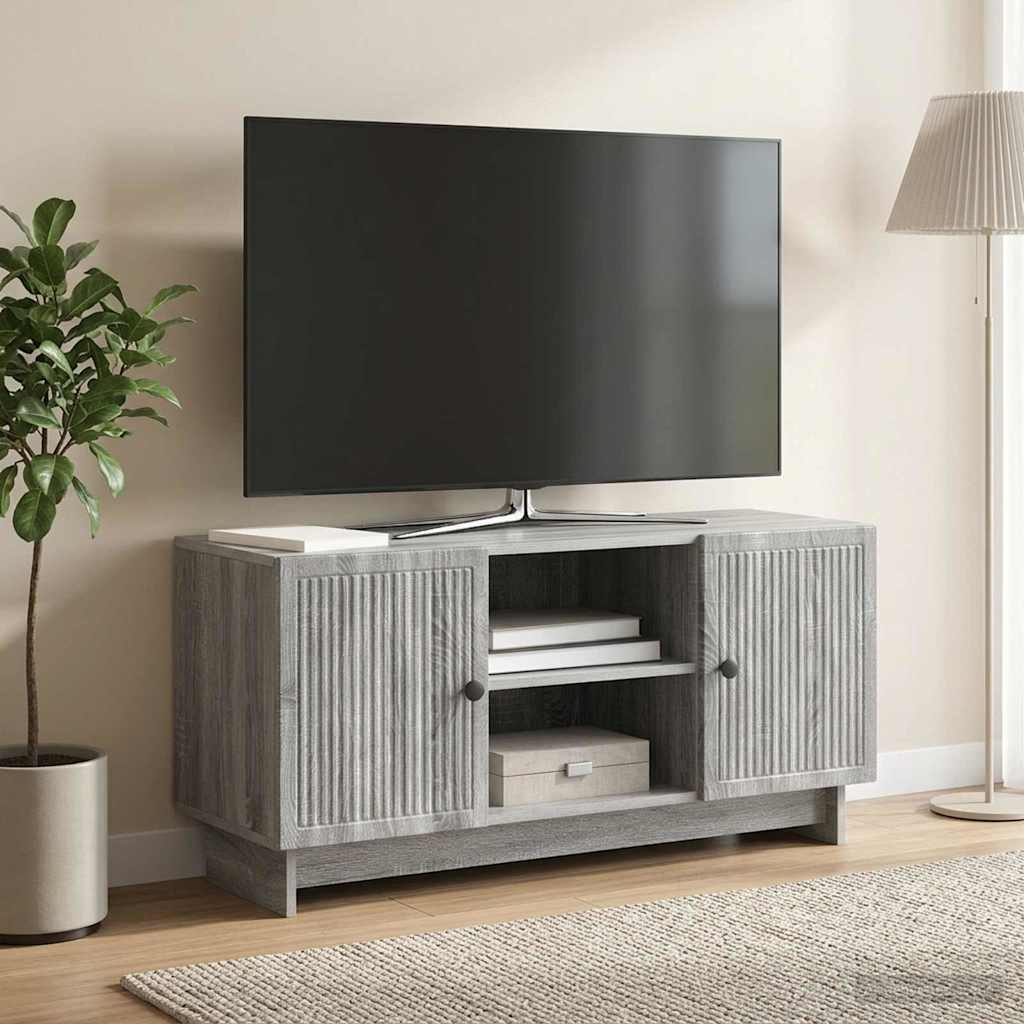 vidaXL Szafka pod telewizor 102 x 34,5 x 50 cm Szary Sonoma