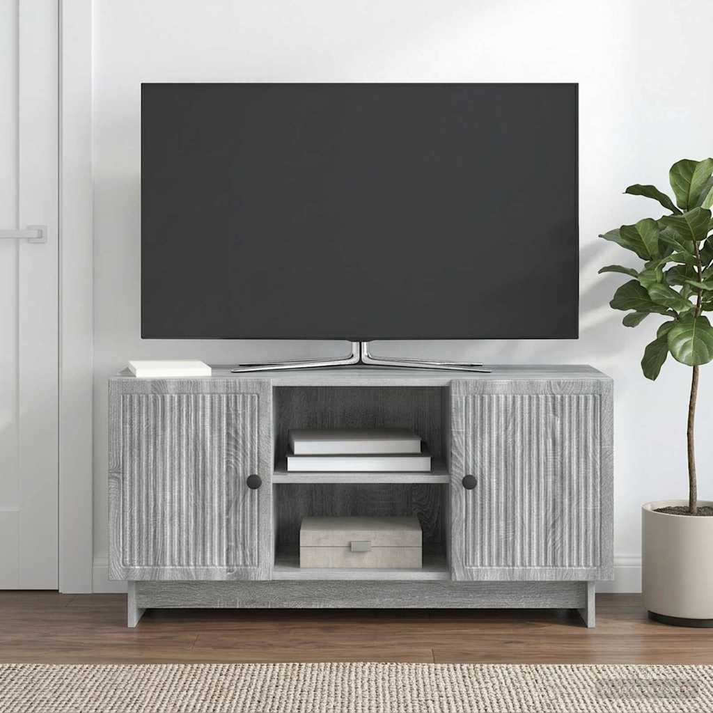 vidaXL Szafka pod telewizor 102 x 34,5 x 50 cm Szary Sonoma