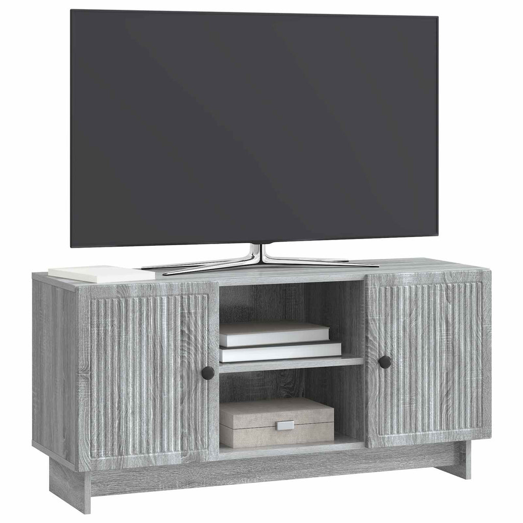 vidaXL Szafka pod telewizor 102 x 34,5 x 50 cm Szary Sonoma
