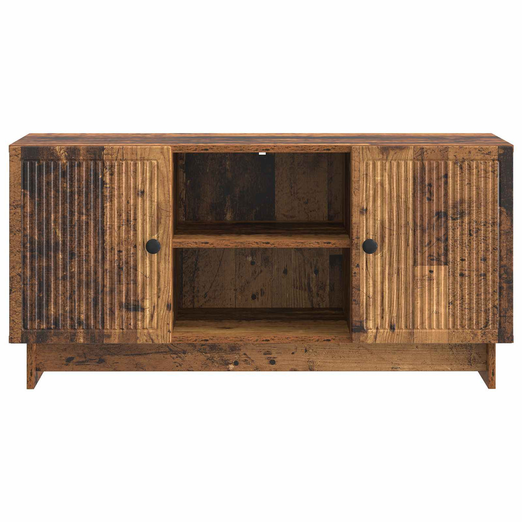 vidaXL Szafka pod telewizor 102 x 34,5 x 50 cm Stare drewno