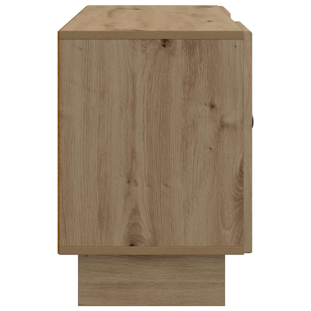 vidaXL Szafka pod telewizor 102 x 34,5 x 50 cm Dąb artisan