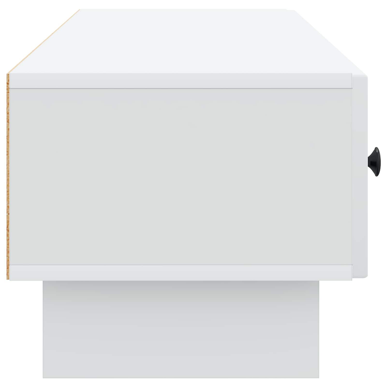 vidaXL Szafka pod telewizor z szufladą Biały 147 x 34,5 x 30 cm