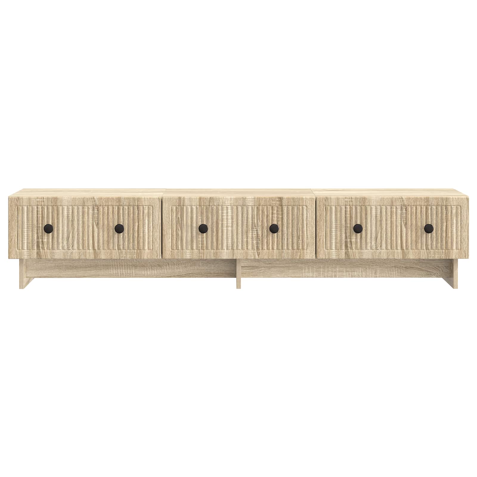 vidaXL Szafka pod telewizor z szufladą dąb Sonoma 147 x 34,5 x 30 cm