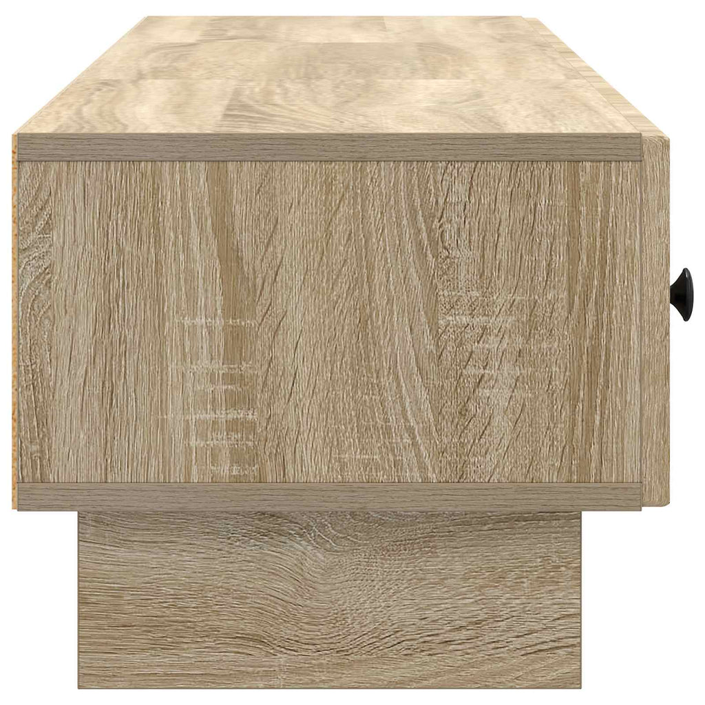 vidaXL Szafka pod telewizor z szufladą dąb Sonoma 147 x 34,5 x 30 cm