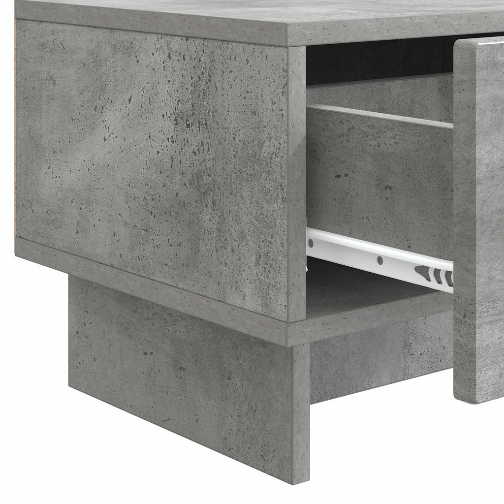 vidaXL Szafka pod telewizor Betonowy szary 147 x 34,5 x 30 cm