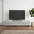 vidaXL Szafka pod telewizor Betonowy szary 147 x 34,5 x 30 cm