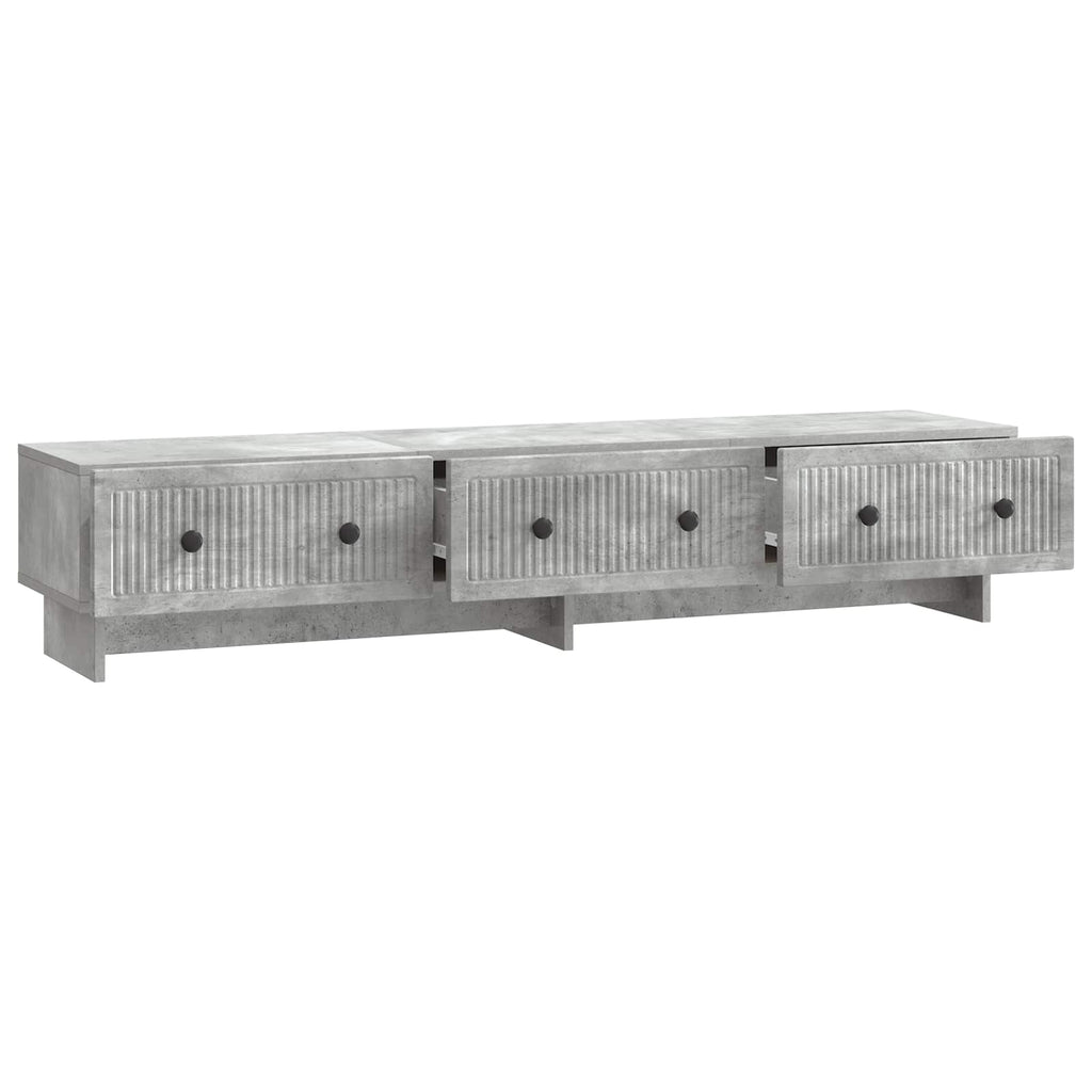 vidaXL Szafka pod telewizor Betonowy szary 147 x 34,5 x 30 cm