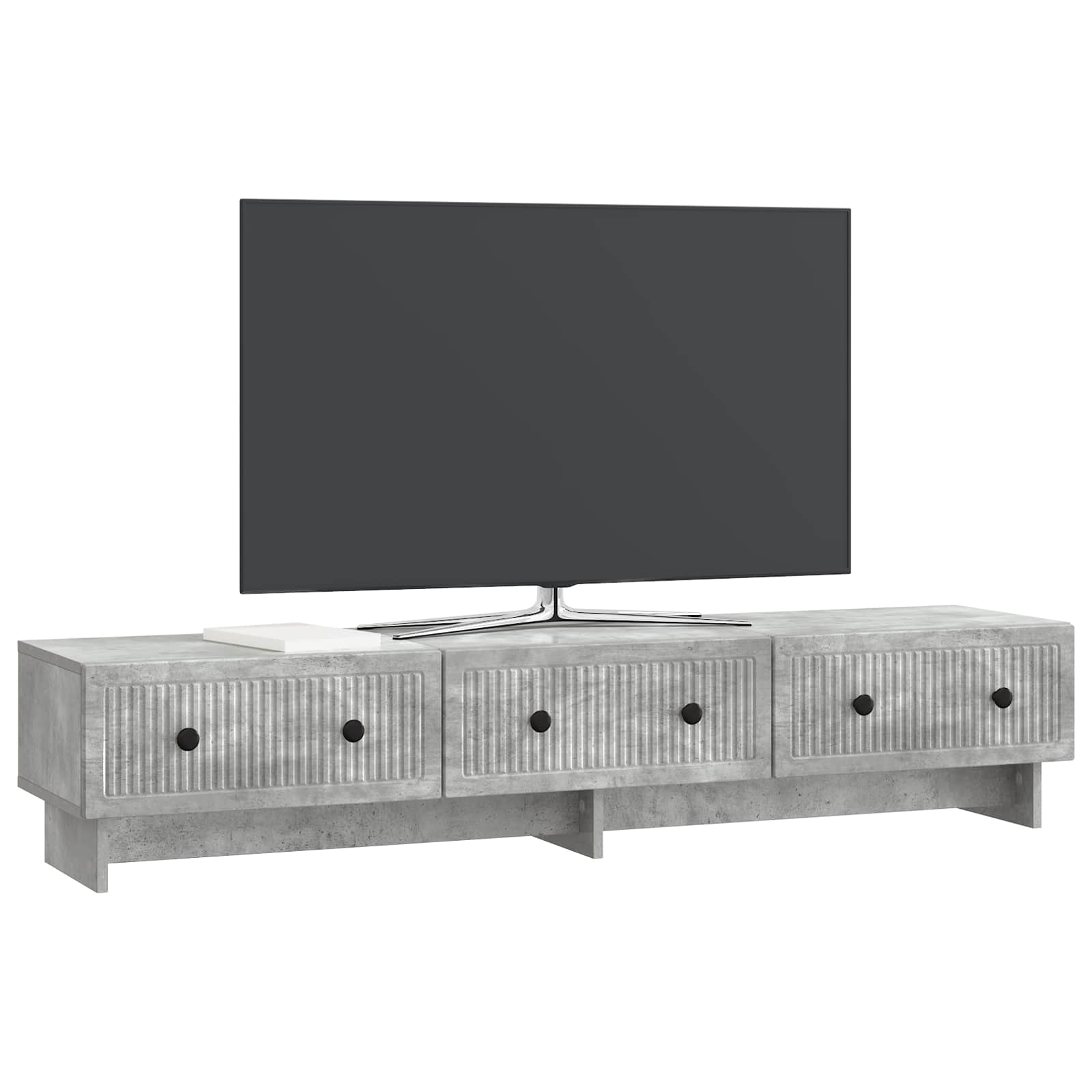 vidaXL Szafka pod telewizor Betonowy szary 147 x 34,5 x 30 cm