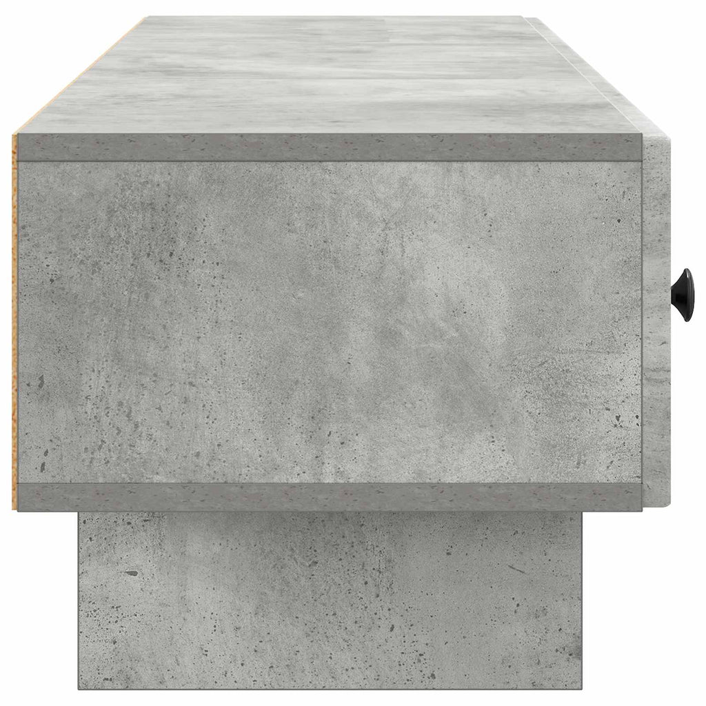 vidaXL Szafka pod telewizor Betonowy szary 147 x 34,5 x 30 cm