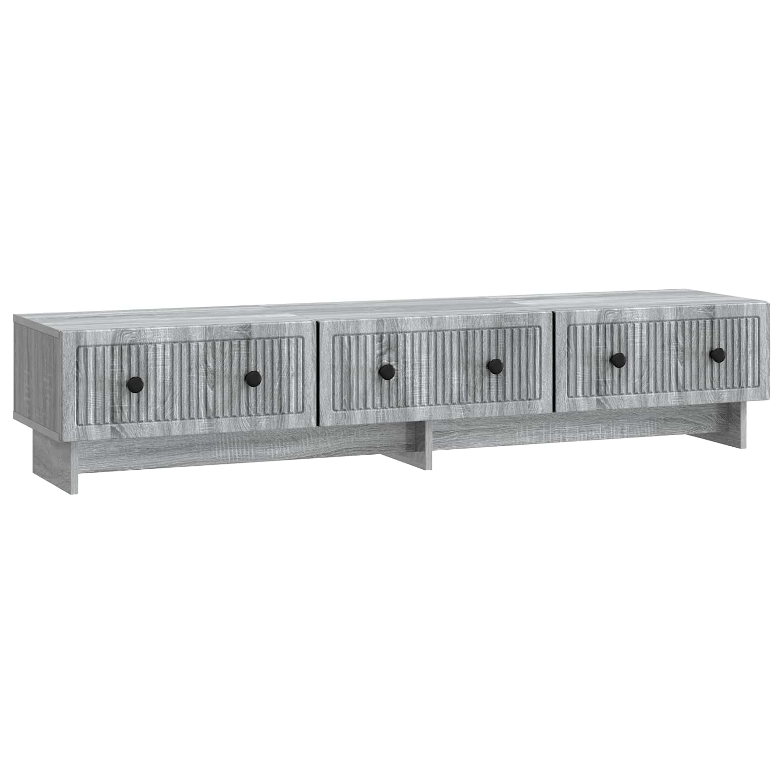 vidaXL Szafka pod telewizor z szufladą Szary Sonoma 147 x 34,5 x 30 cm