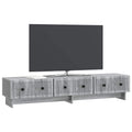 vidaXL Szafka pod telewizor z szufladą Szary Sonoma 147 x 34,5 x 30 cm