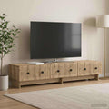 vidaXL Szafka pod telewizor 147 x 34,5 x 30 cm Dąb artisan