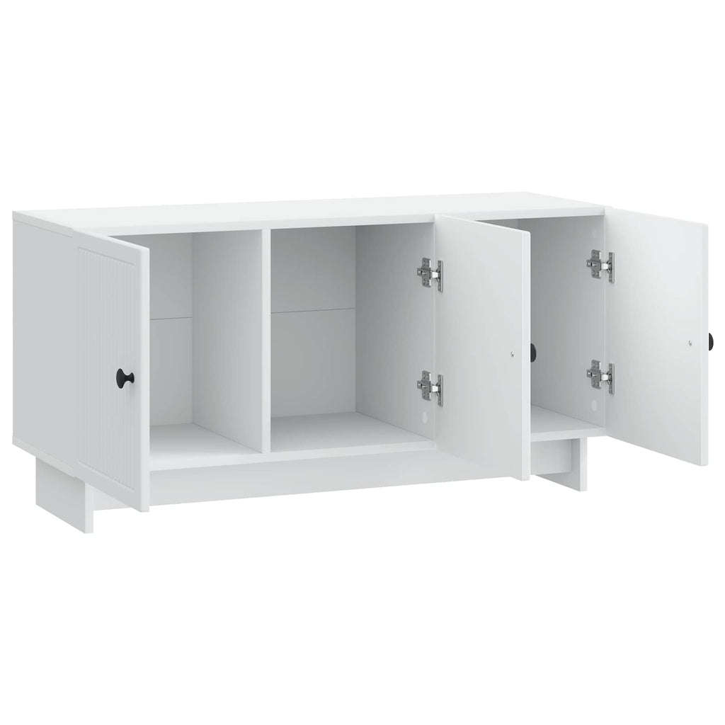 vidaXL Szafka pod telewizor Biały 99 x 34,5 x 50 cm