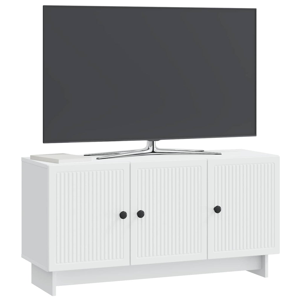 vidaXL Szafka pod telewizor Biały 99 x 34,5 x 50 cm