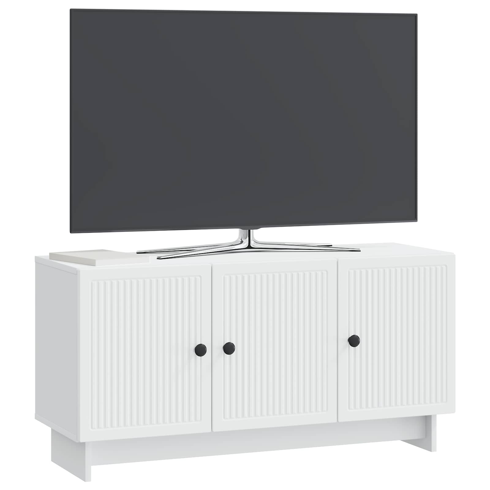 vidaXL Szafka pod telewizor Biały 99 x 34,5 x 50 cm