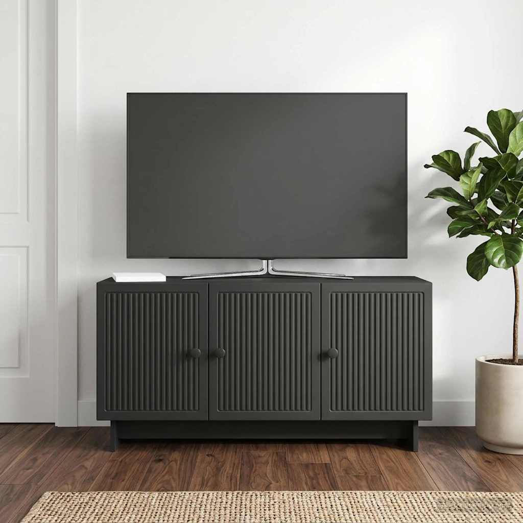 vidaXL Szafka pod telewizor Czarny 99 x 34,5 x 50 cm