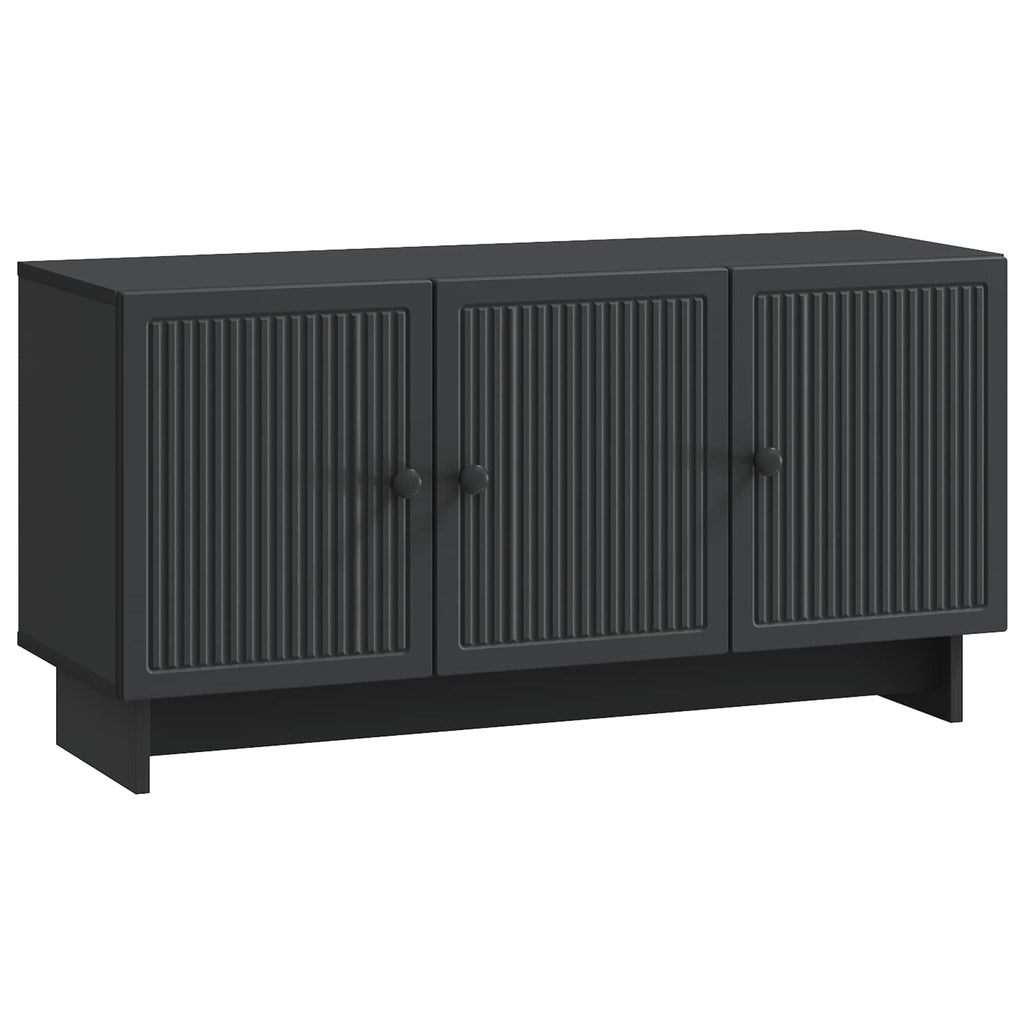 vidaXL Szafka pod telewizor Czarny 99 x 34,5 x 50 cm