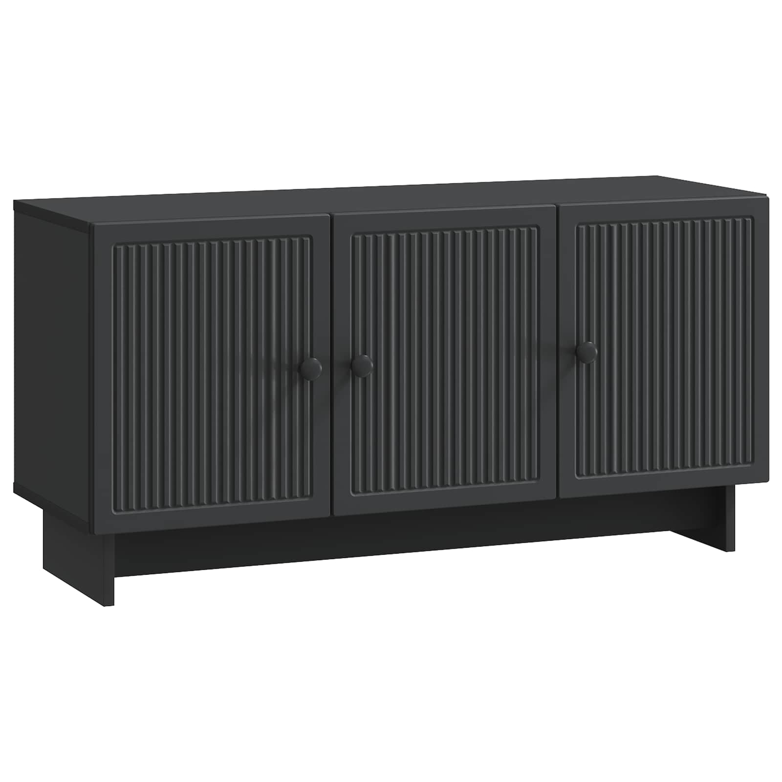 vidaXL Szafka pod telewizor Czarny 99 x 34,5 x 50 cm