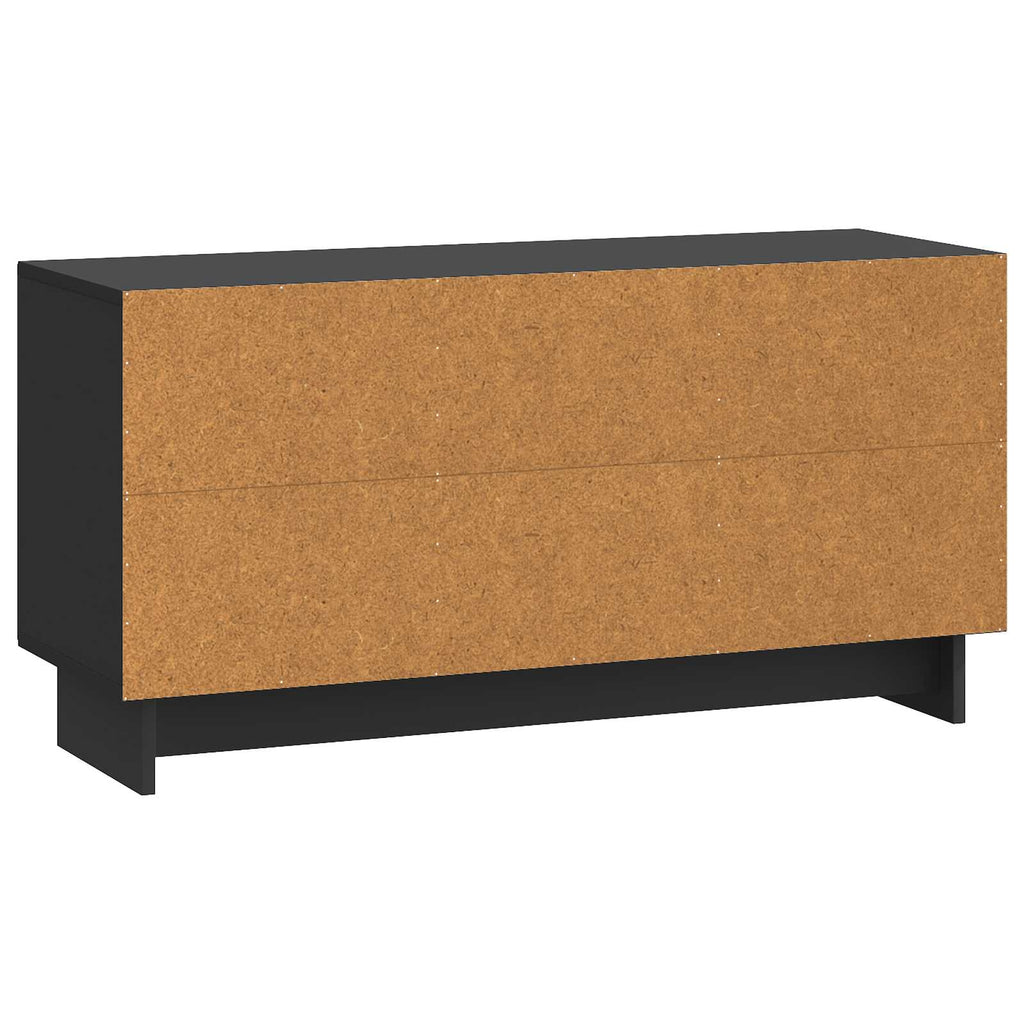 vidaXL Szafka pod telewizor Czarny 99 x 34,5 x 50 cm