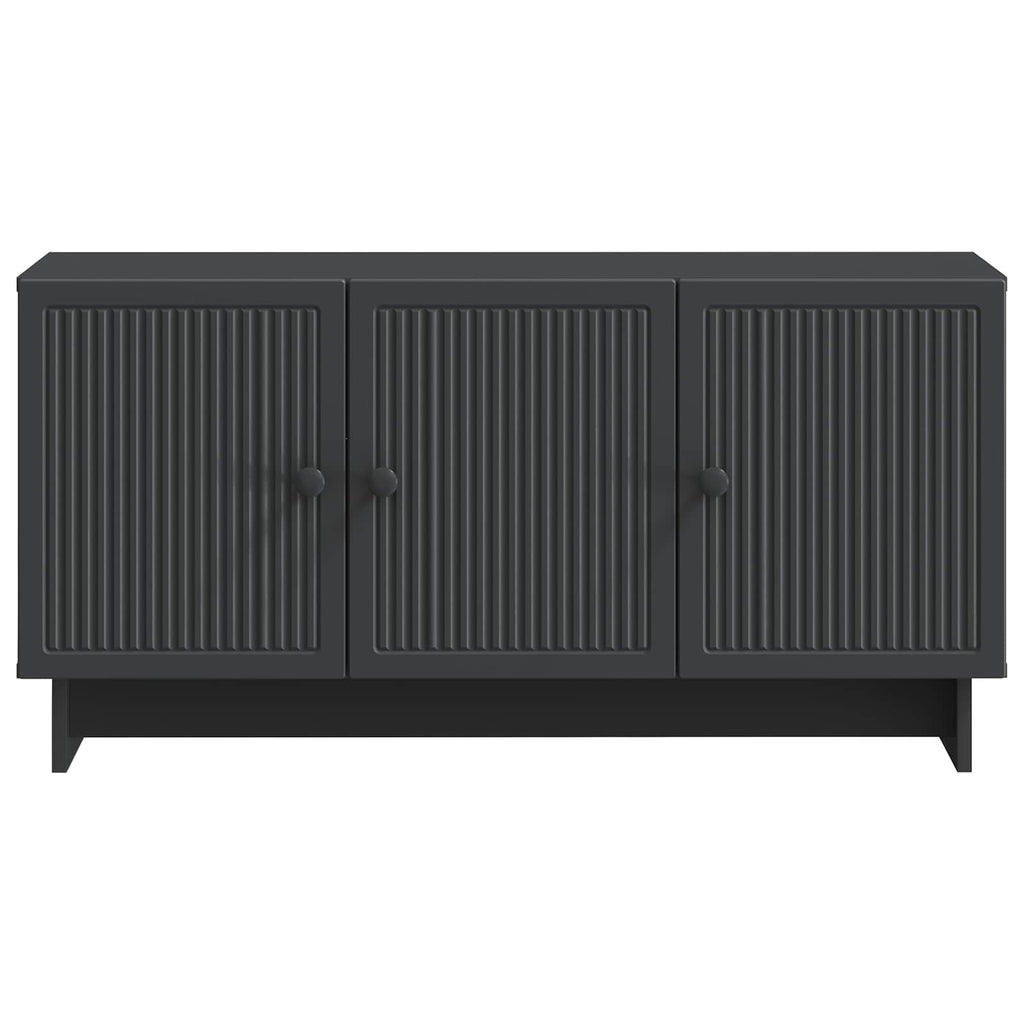 vidaXL Szafka pod telewizor Czarny 99 x 34,5 x 50 cm