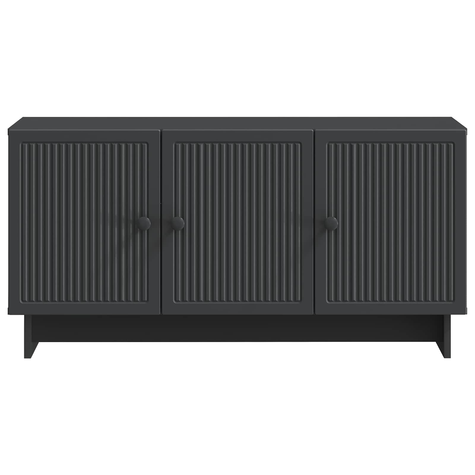 vidaXL Szafka pod telewizor Czarny 99 x 34,5 x 50 cm