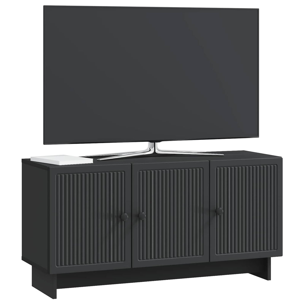 vidaXL Szafka pod telewizor Czarny 99 x 34,5 x 50 cm