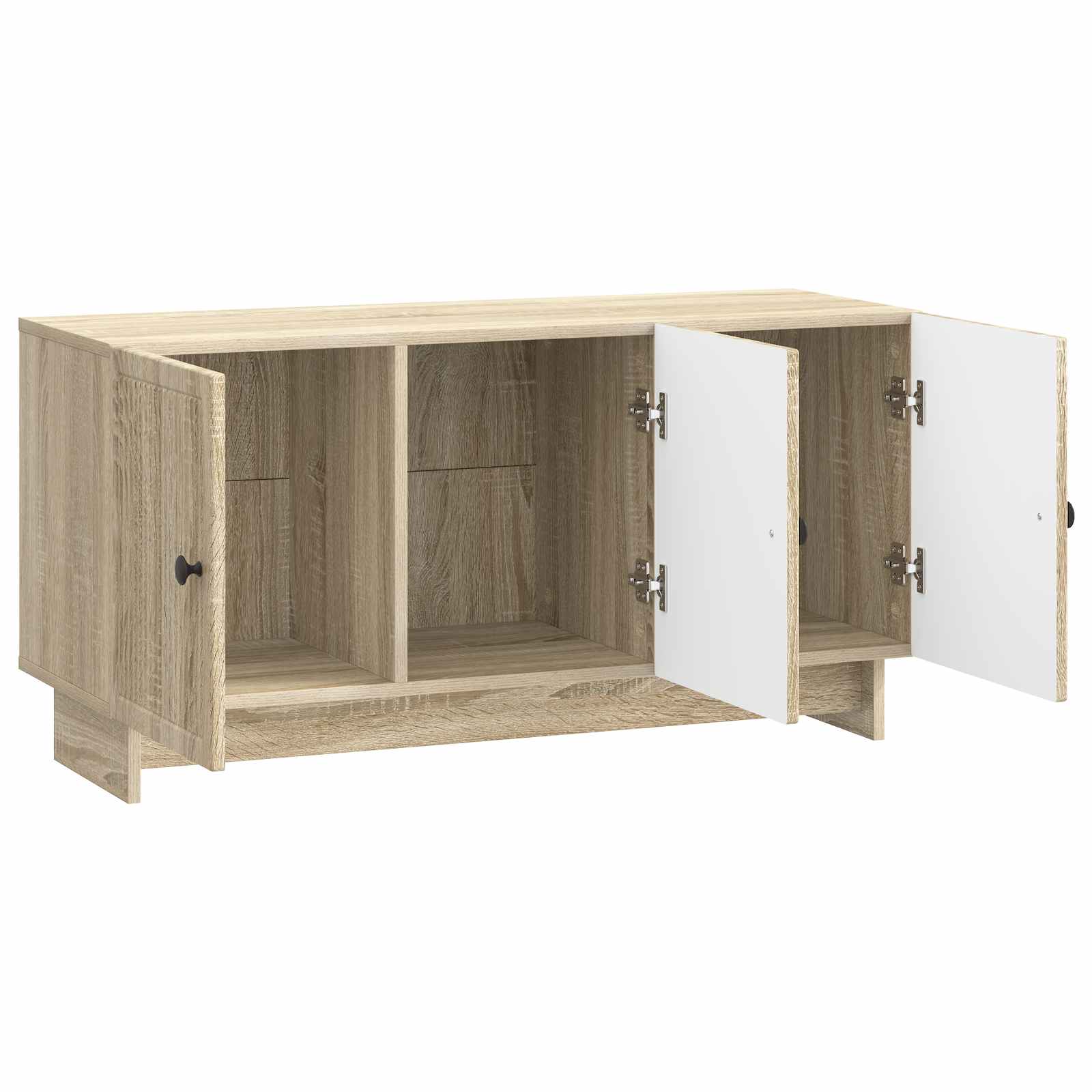 vidaXL Szafka pod telewizor dąb Sonoma 99 x 34,5 x 50 cm