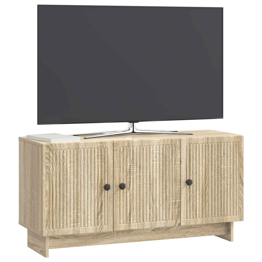 vidaXL Szafka pod telewizor dąb Sonoma 99 x 34,5 x 50 cm