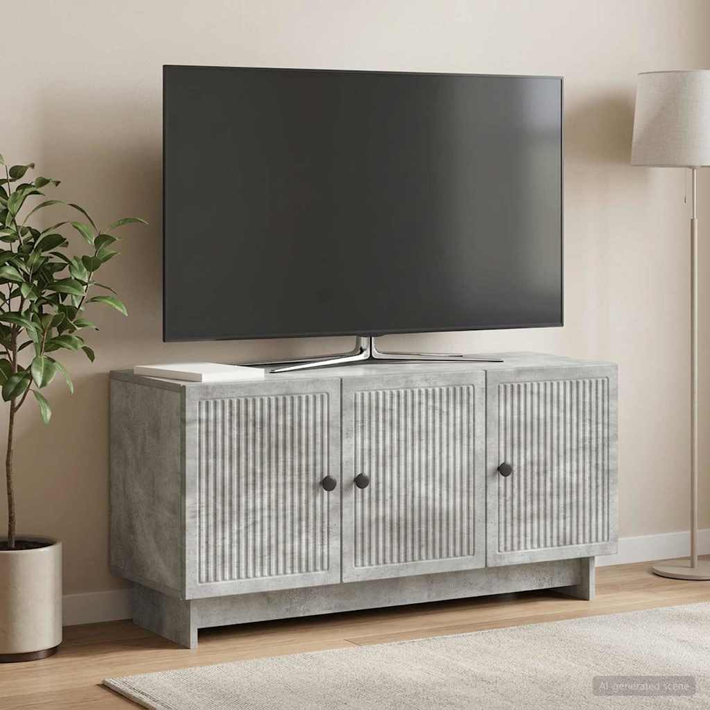 vidaXL Szafka pod telewizor Betonowy szary 99 x 34,5 x 50 cm