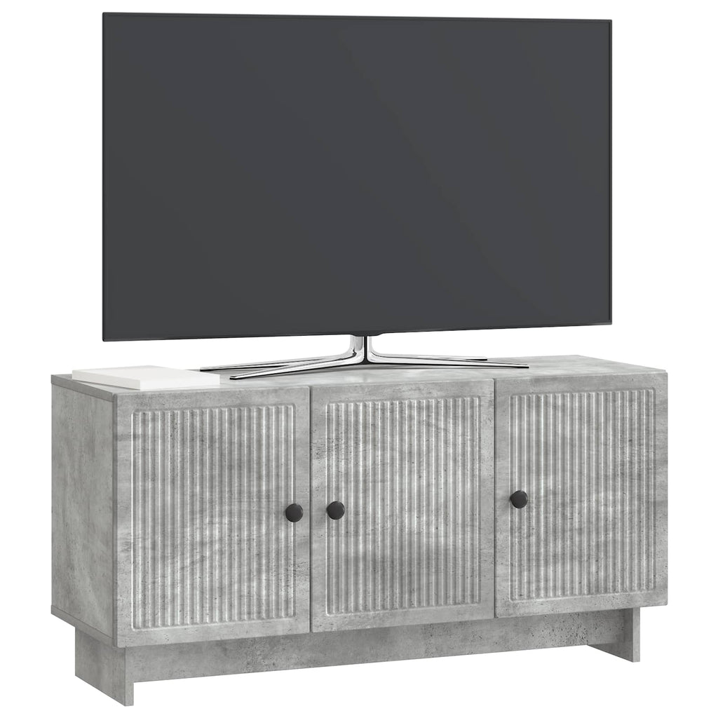 vidaXL Szafka pod telewizor Betonowy szary 99 x 34,5 x 50 cm