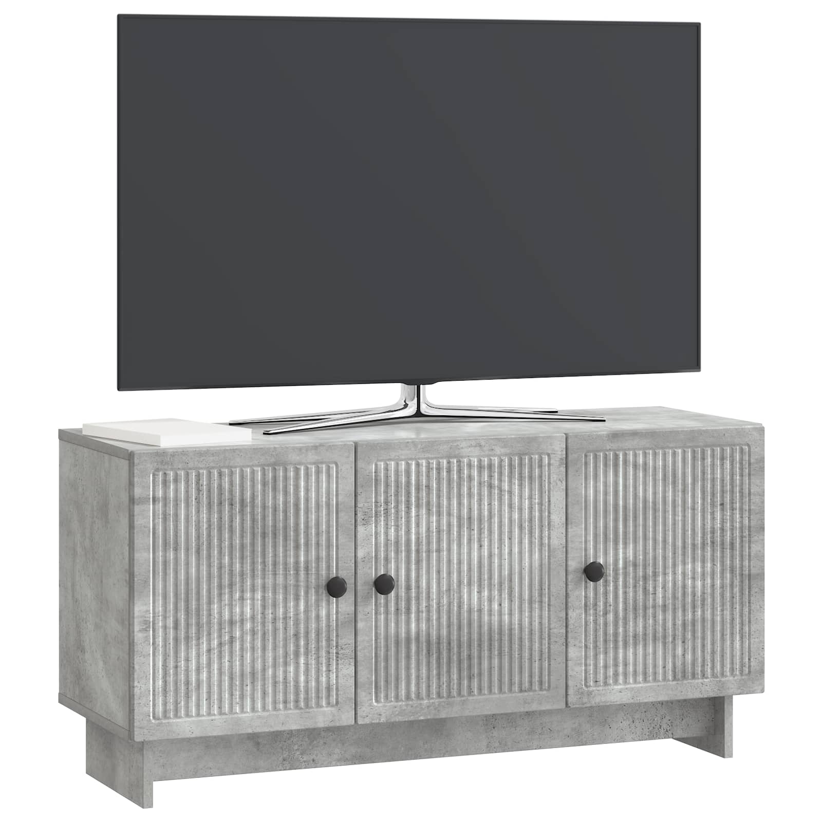vidaXL Szafka pod telewizor Betonowy szary 99 x 34,5 x 50 cm