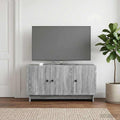 vidaXL Szafka pod telewizor Szary Sonoma 99 x 34,5 x 50 cm