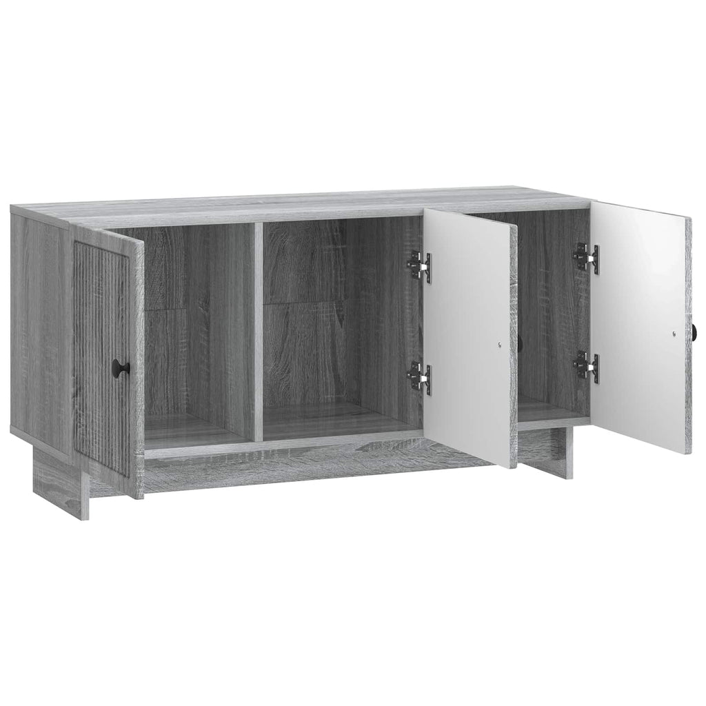 vidaXL Szafka pod telewizor Szary Sonoma 99 x 34,5 x 50 cm