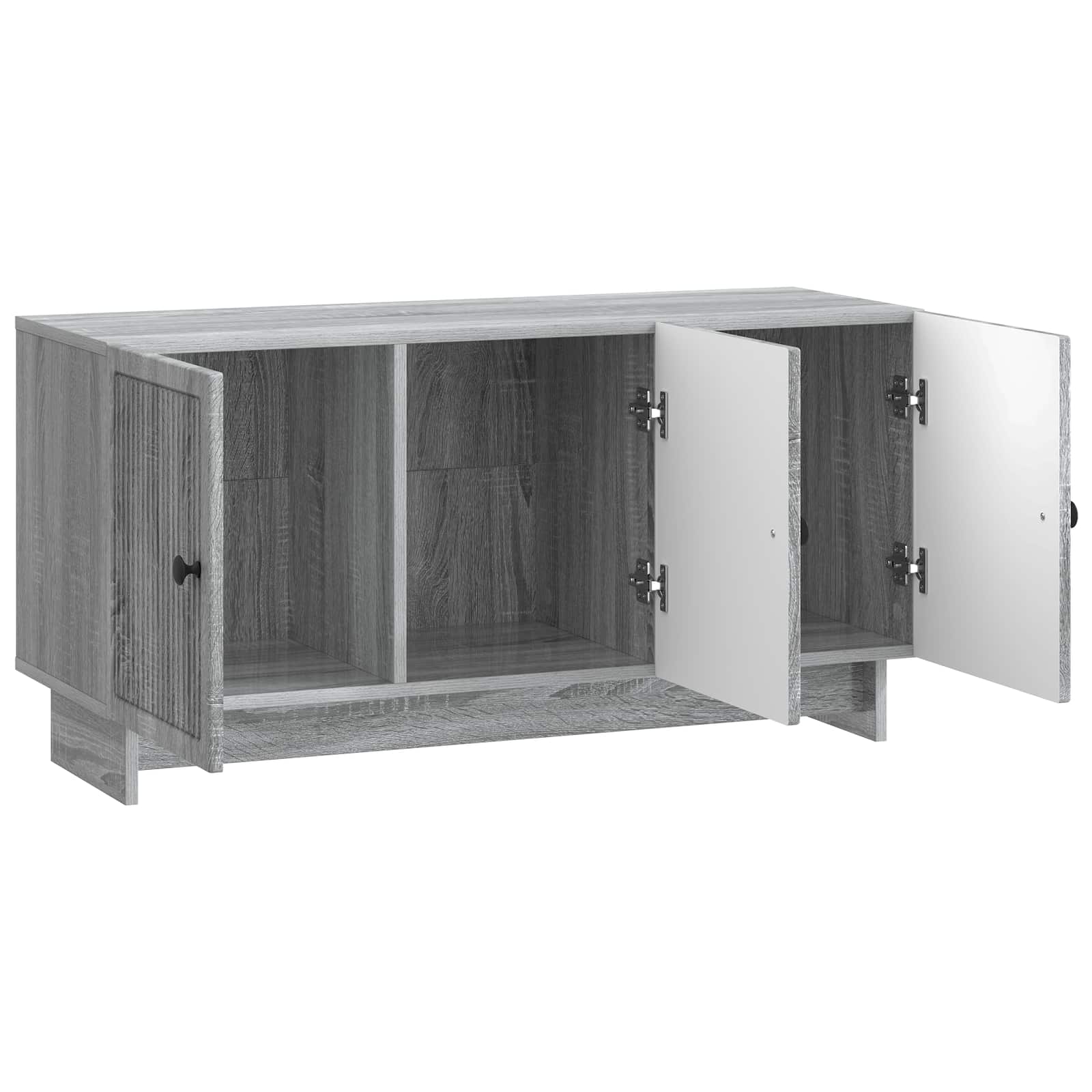 vidaXL Szafka pod telewizor Szary Sonoma 99 x 34,5 x 50 cm