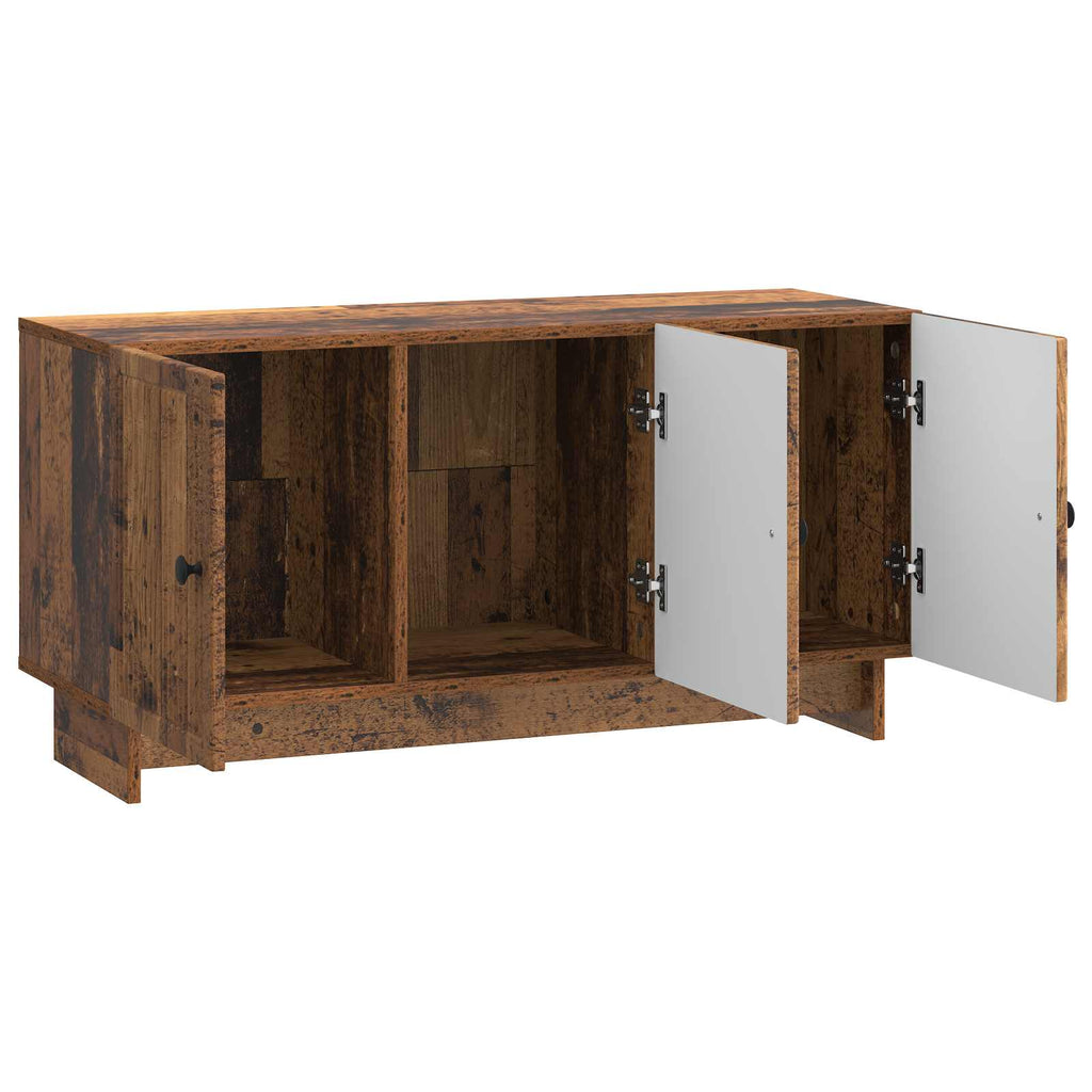 vidaXL Szafka pod telewizor Stare drewno 99 x 34,5 x 50 cm