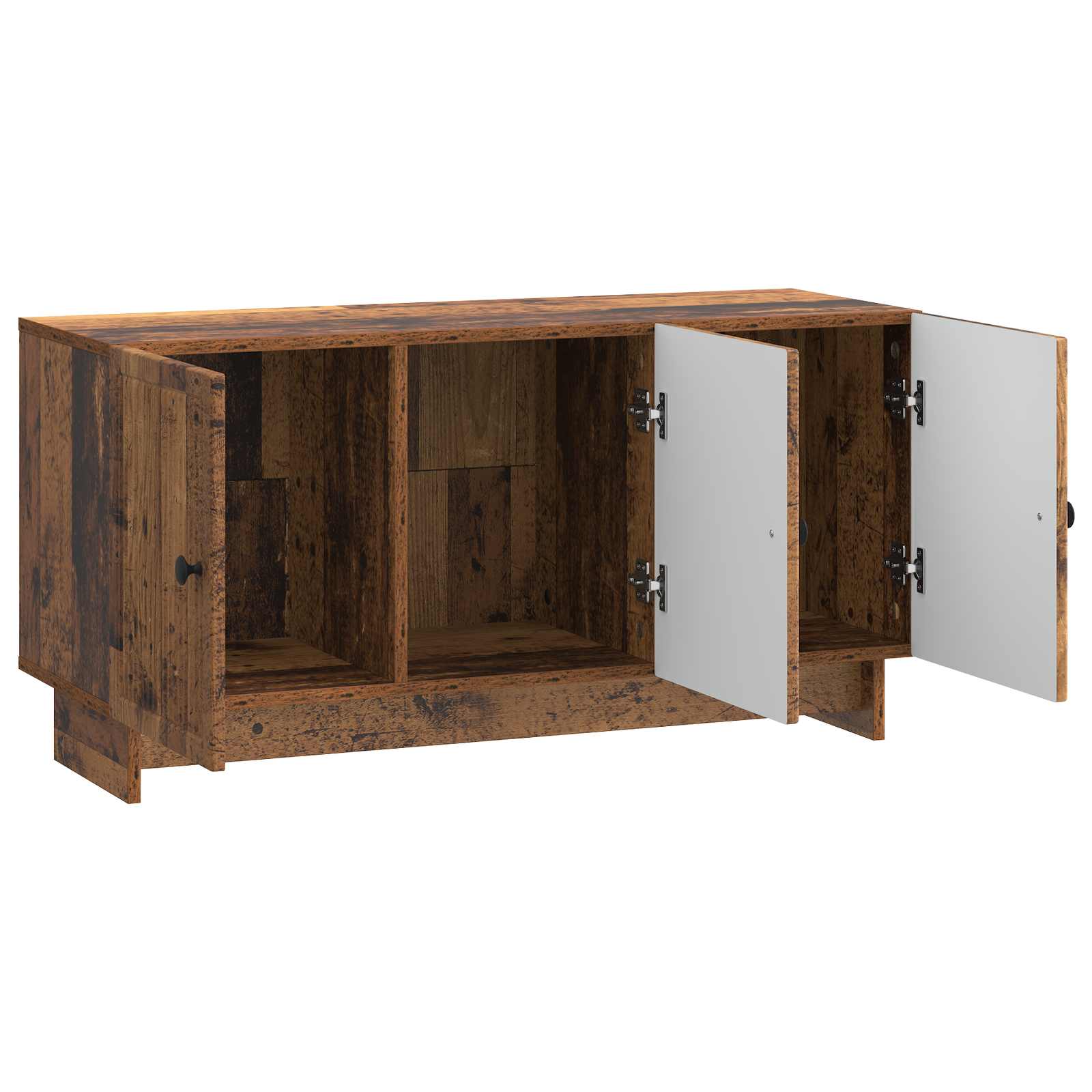 vidaXL Szafka pod telewizor Stare drewno 99 x 34,5 x 50 cm