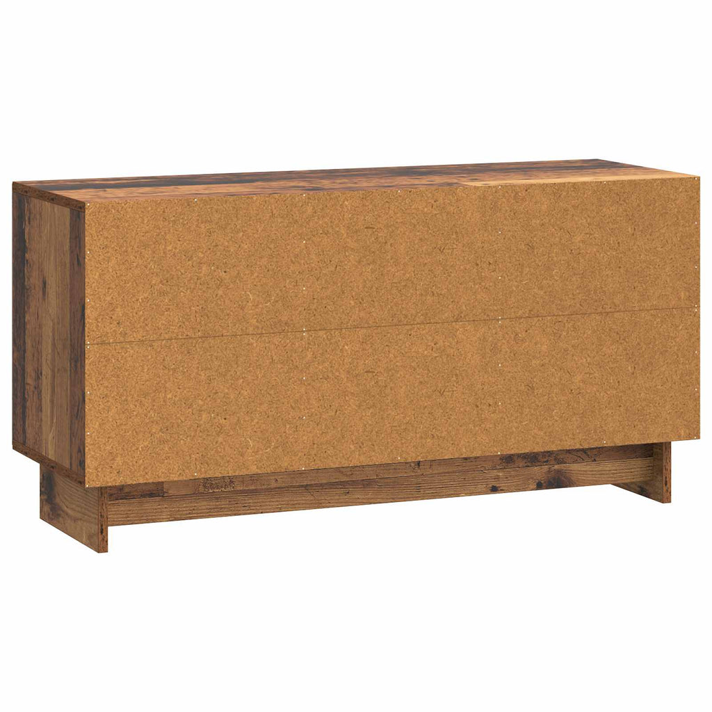 vidaXL Szafka pod telewizor Stare drewno 99 x 34,5 x 50 cm