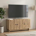 vidaXL Szafka pod telewizor 99 x 34,5 x 50 cm Dąb artisan