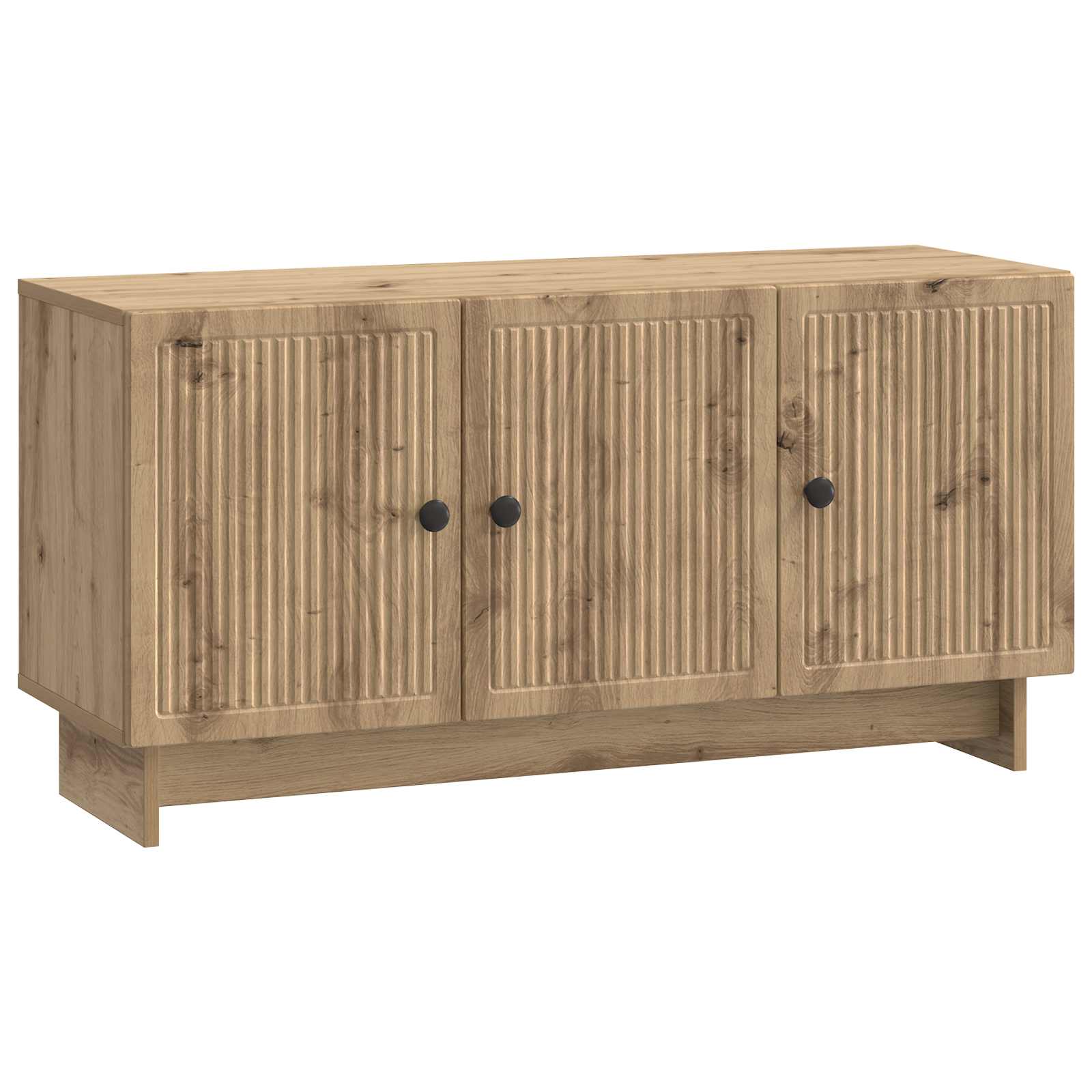 vidaXL Szafka pod telewizor Dąb artisan 99 x 34,5 x 50 cm