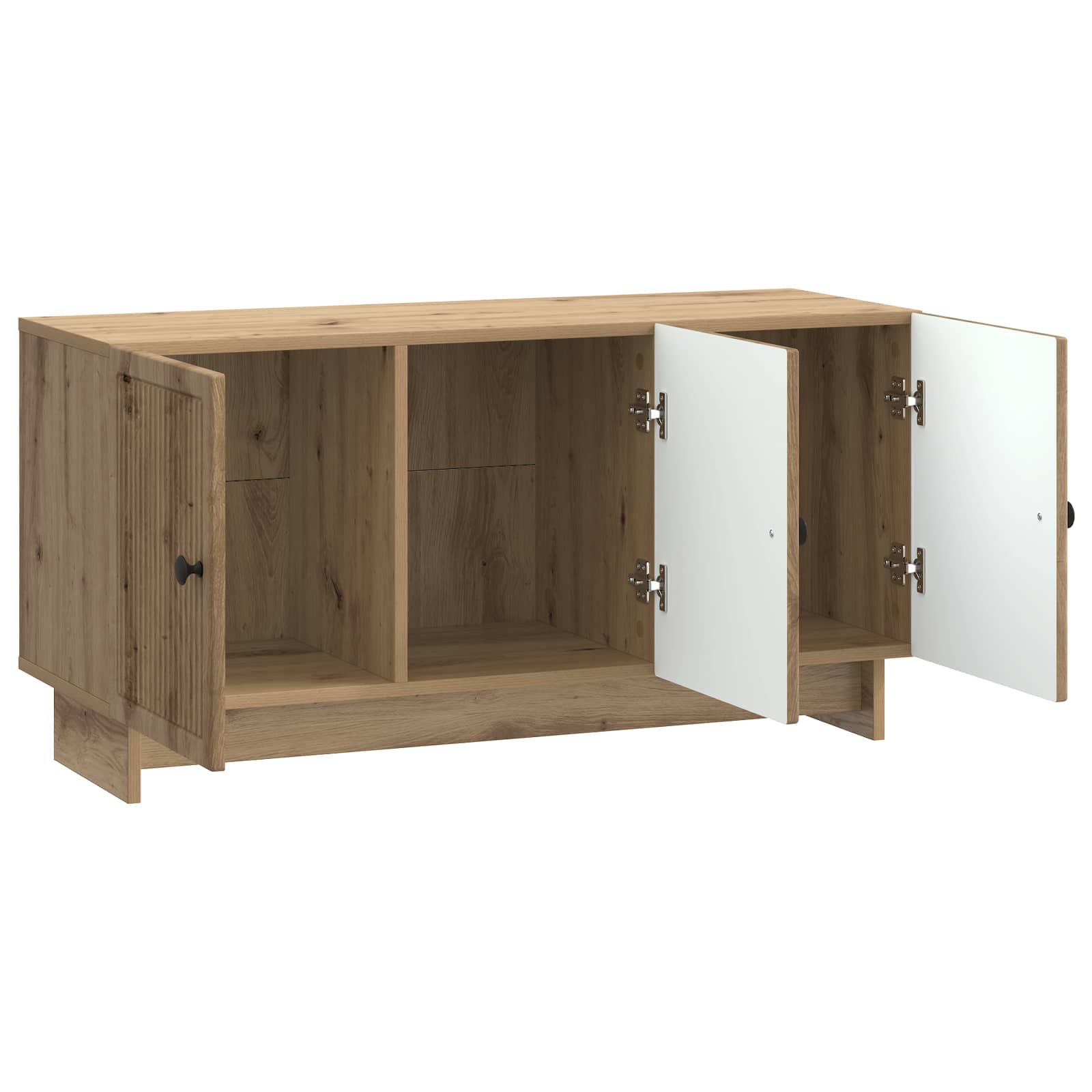 vidaXL Szafka pod telewizor Dąb artisan 99 x 34,5 x 50 cm