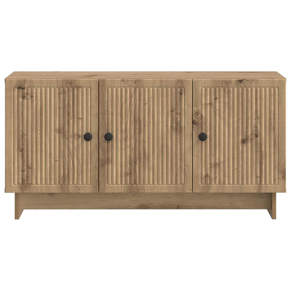 vidaXL Szafka pod telewizor Dąb artisan 99 x 34,5 x 50 cm