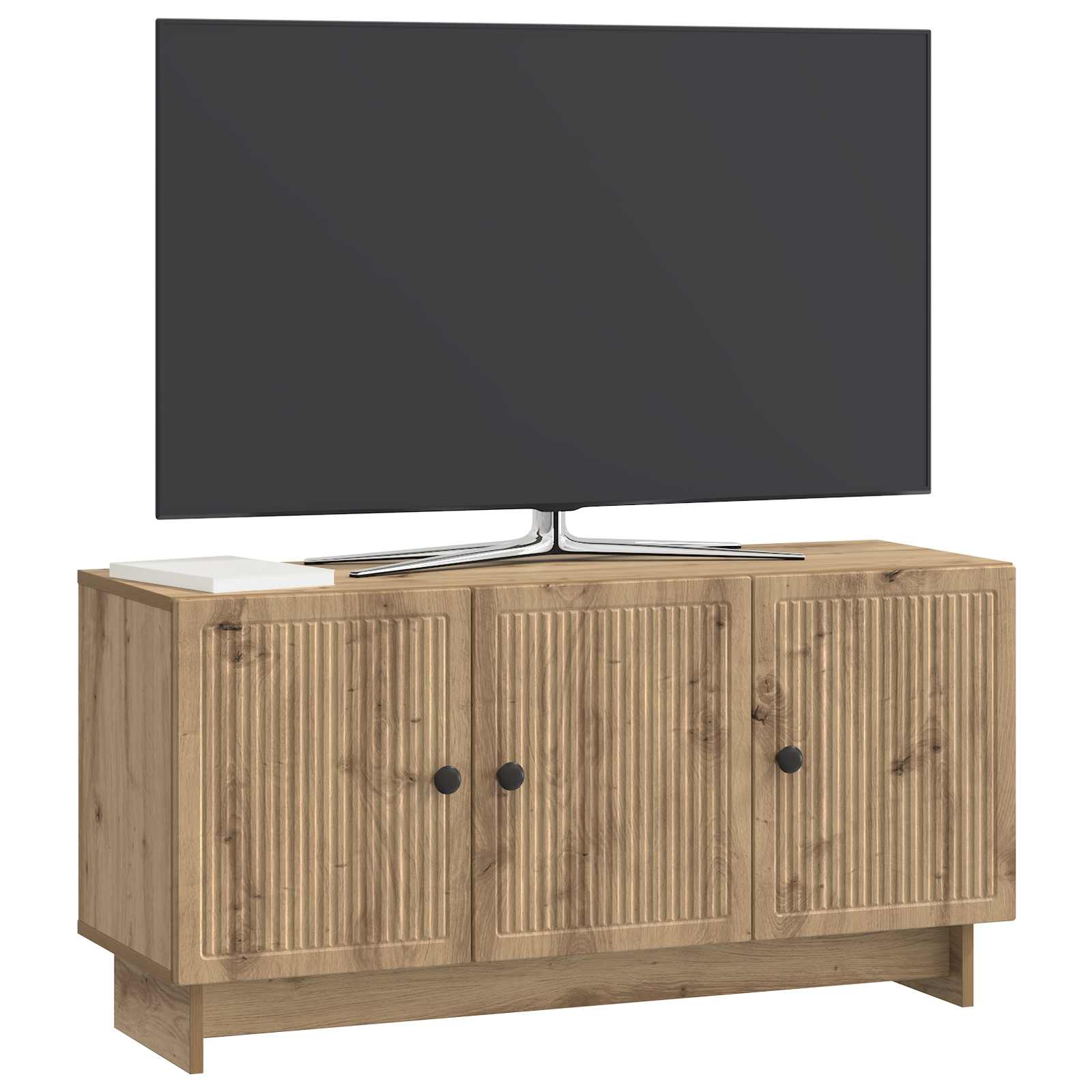 vidaXL Szafka pod telewizor Dąb artisan 99 x 34,5 x 50 cm