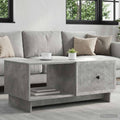 vidaXL Stolik kawowy Betonowy szary 90 x 50 x 40 cm