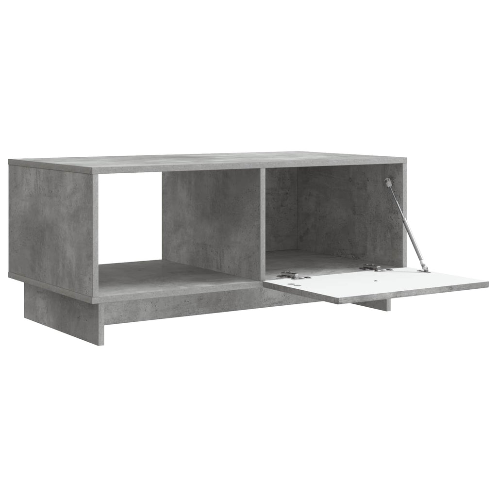 vidaXL Stolik kawowy Betonowy szary 90 x 50 x 40 cm