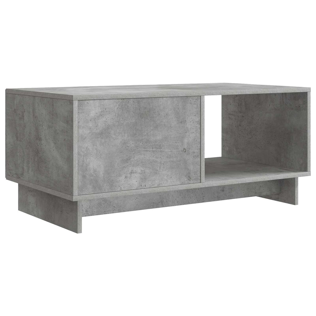 vidaXL Stolik kawowy Betonowy szary 90 x 50 x 40 cm