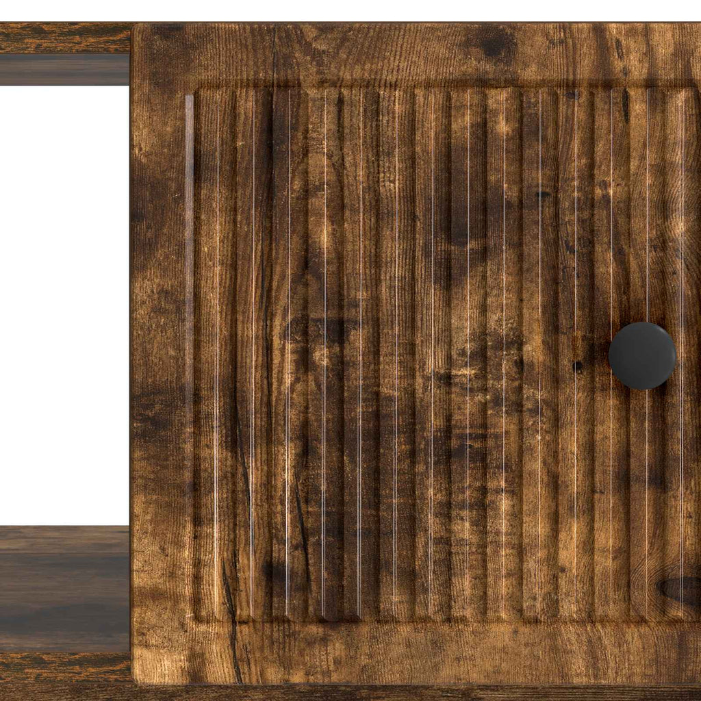 vidaXL Stolik kawowy Dąb wędzony 90 x 50 x 40 cm Drewno inżynieryjne