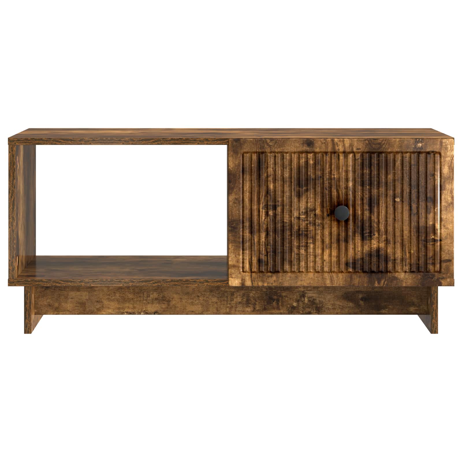 vidaXL Stolik kawowy Dąb wędzony 90 x 50 x 40 cm Drewno inżynieryjne
