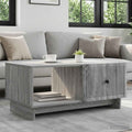 vidaXL Stolik kawowy Szary Sonoma 90 x 50 x 40 cm Drewno inżynieryjne